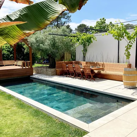 Luxury Bali Villa In Hossegor 5 Stars- Pool & Petanque Villa Soorts-Hossegor