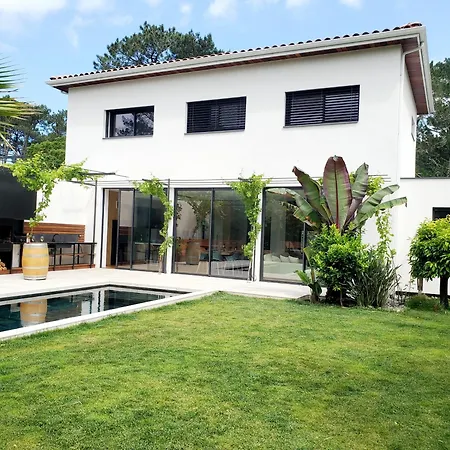 Luxury Bali Villa In Hossegor 5 Stars- Pool & Petanque Сорт-Осгор