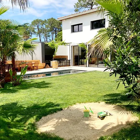 Luxury Bali Villa In Hossegor 5 Stars- Pool & Petanque