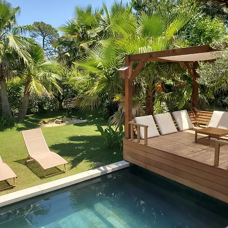 Luxury Bali Villa In Hossegor 5 Stars- Pool & Petanque * Сорт-Осгор