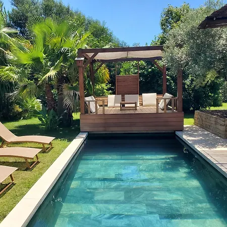 Luxury Bali Villa In Hossegor 5 Stars- Pool & Petanque