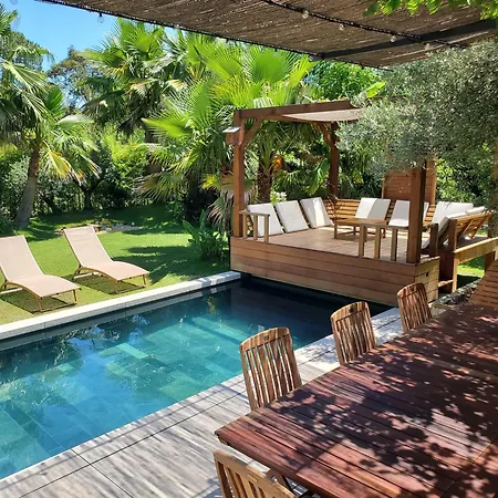 Luxury Bali Villa In Hossegor 5 Stars- Pool & Petanque Вилла