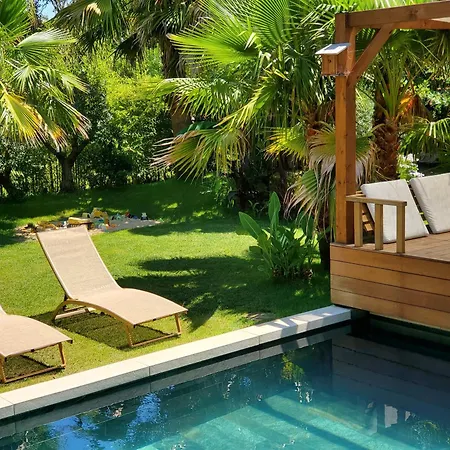 Luxury Bali Villa In Hossegor 5 Stars- Pool & Petanque Вилла Сорт-Осгор