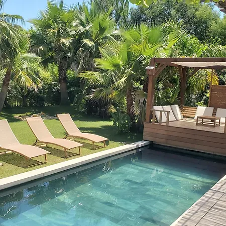 Luxury Bali Villa In Hossegor 5 Stars- Pool & Petanque Вилла *
