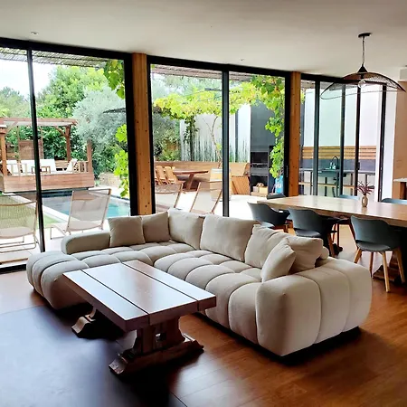 Luxury Bali Villa In Hossegor 5 Stars- Pool & Petanque