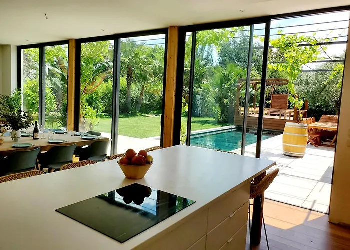 Villa Luxury Bali In Hossegor 5 Stars- Pool & Petanque Soorts-Hossegor