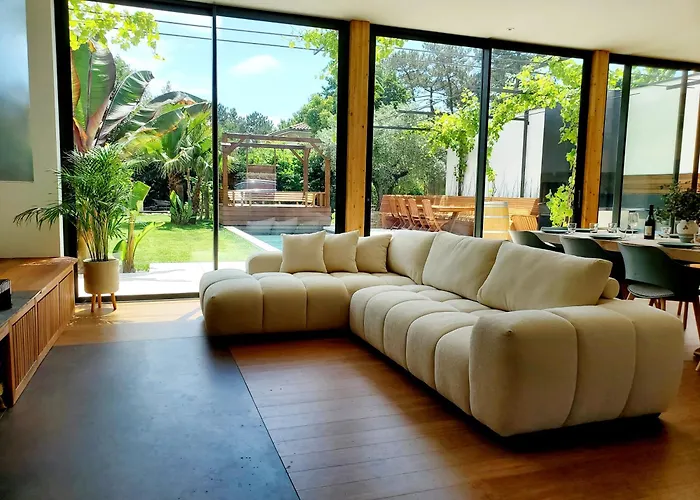 Villa Luxury Bali In Hossegor 5 Stars- Pool & Petanque Soorts-Hossegor