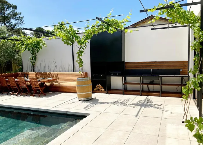 Luxury Bali In Hossegor 5 Stars- Pool & Petanque Villa *