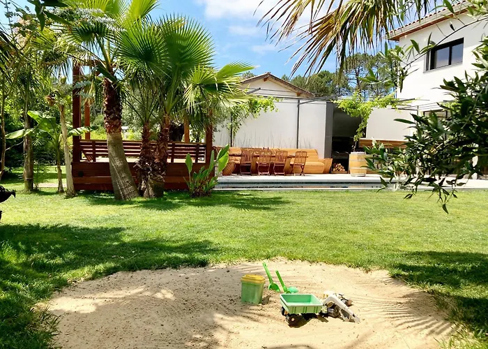 Luxury Bali In Hossegor 5 Stars- Pool & Petanque Villa Soorts-Hossegor