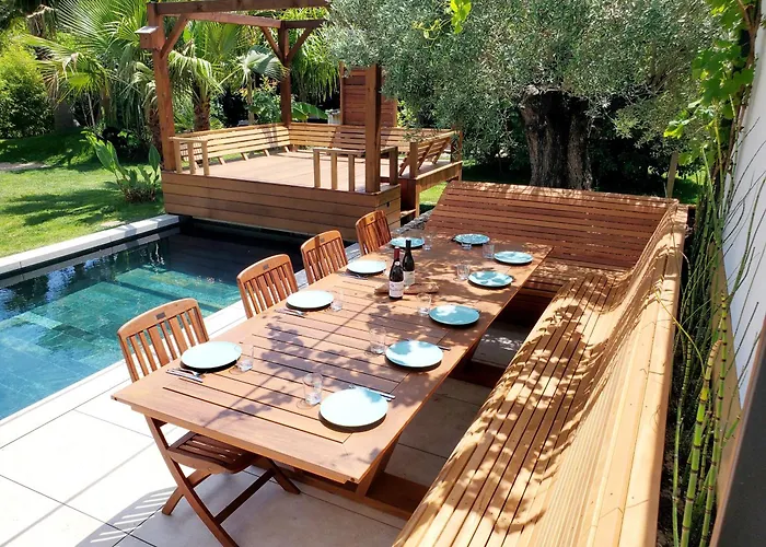 Luxury Bali In Hossegor 5 Stars- Pool & Petanque * Soorts-Hossegor