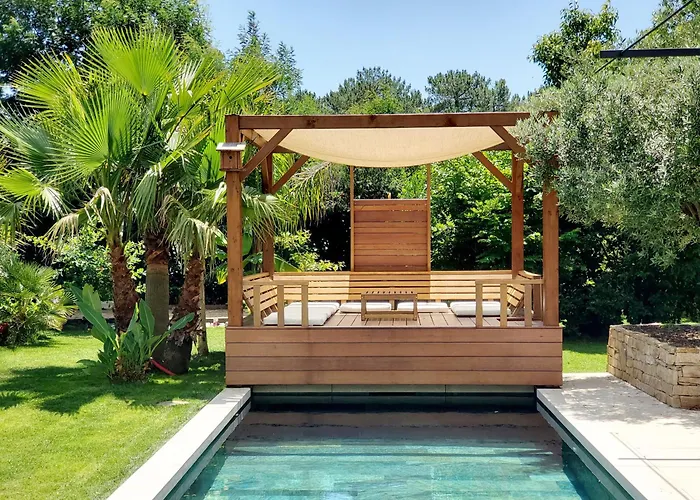 Villa Luxury Bali In Hossegor 5 Stars- Pool & Petanque